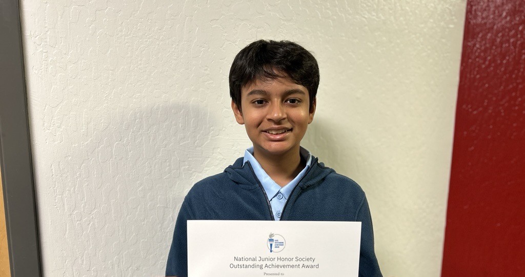 Featured Image for Leading with Purpose: Shogun R. Receives NJHS Outstanding Achievement Award